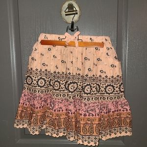 Spell Little Gypsies Lionheart Skirt NWT